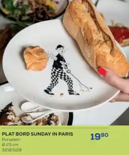 Supra Bazar Plat bord sunday in paris aanbieding