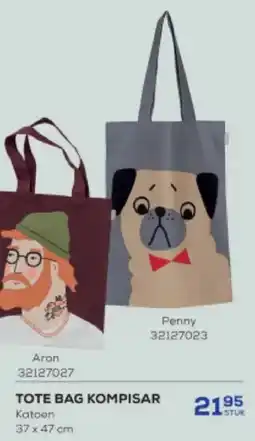 Supra Bazar Tote bag kompisar aanbieding