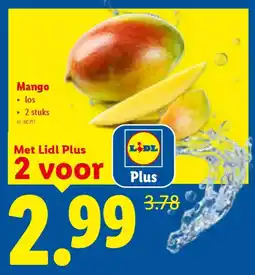 Lidl Mango aanbieding