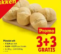 Lidl Pistolet wit aanbieding