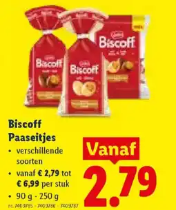 Lidl Biscoff Paaseitjes aanbieding