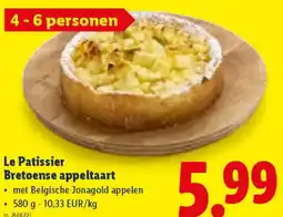 Lidl Le Patissier Bretoense appeltaart aanbieding