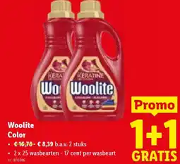 Lidl Woolite Color aanbieding