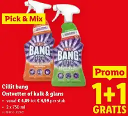 Lidl Cillit bang Ontvetter of kalk & glans aanbieding