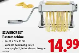 Lidl Silvercrest pastamachine aanbieding