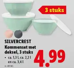 Lidl SILVERCREST Kommenset met deksel, aanbieding