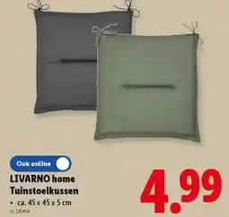 Lidl Livarno home tuinstoelkussen aanbieding