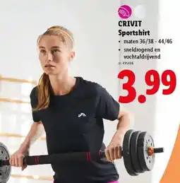 Lidl Crivit Sportshirt aanbieding