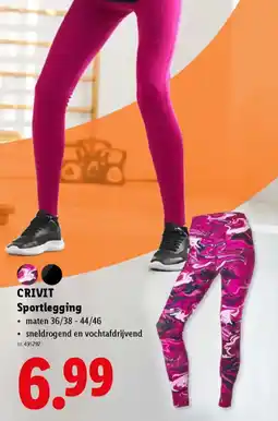 Lidl Crivit Sportlegging aanbieding
