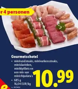 Lidl Gourmetschotel aanbieding