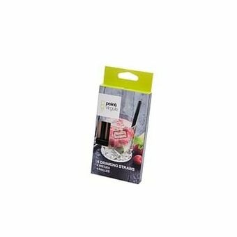 Makro Point-Virgule Rietjes recht 14 cm zwart 4 stuks aanbieding