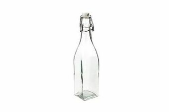 Makro Cosy & Trendy Vierkante fles met stop 0,56 l wit aanbieding