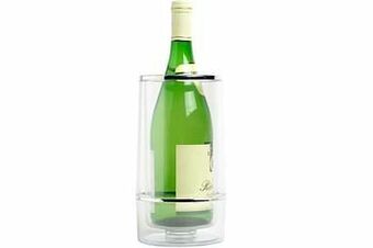 Makro Cosy & Trendy Wijnkoeler 23,5 x Ø 12 cm transparant aanbieding