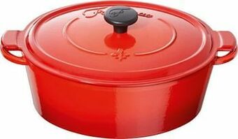 Makro Fontignac Stoofpot ovaal 29 cm rood aanbieding