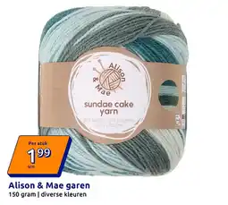 Action Alison & Mae garen aanbieding