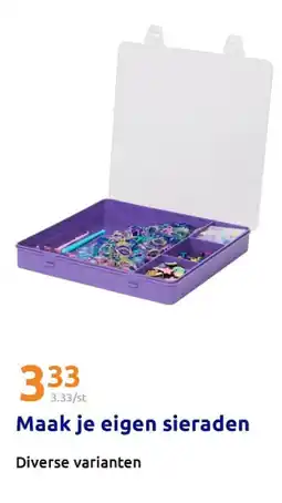 Action Maak je eigen sieraden aanbieding