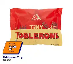 Action Toblerone Tiny aanbieding