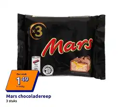 Action Mars chocoladereep aanbieding