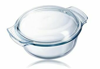 Makro Pyrex Ovenschotel met deksel Rond 2,5 l aanbieding