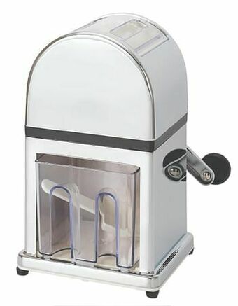 Makro Aro Ice crusher professioneel zilver aanbieding