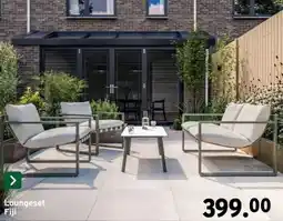 GAMMA Loungeset Fiji aanbieding