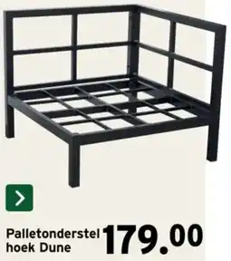 GAMMA Palletonderstel hoek Dune aanbieding