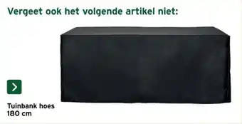 Tuinbank hoes 180 cm