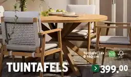 GAMMA Tuintafel Lex 140 cm aanbieding