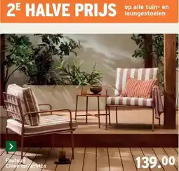 GAMMA Fauteuil Chloe terracotta aanbieding