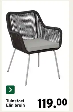 GAMMA Tuinstoel Elin bruin aanbieding