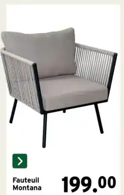 GAMMA Fauteuil Montana aanbieding