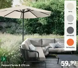 GAMMA Parasol Florida aanbieding