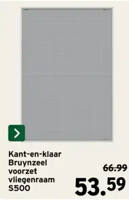 GAMMA Kant-en-klaar Bruynzeel voorzet vliegenraam S500 aanbieding