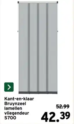 GAMMA Kant-en-klaar Bruynzeel lamellen vliegendeur S700 aanbieding