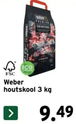 GAMMA Weber houtskool aanbieding