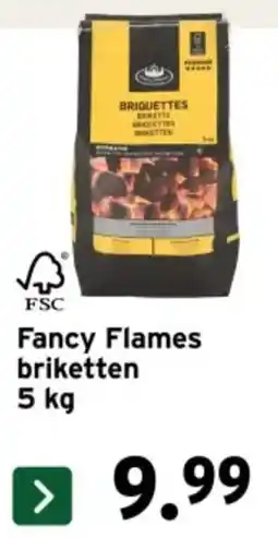 GAMMA Fancy Flames briketten aanbieding