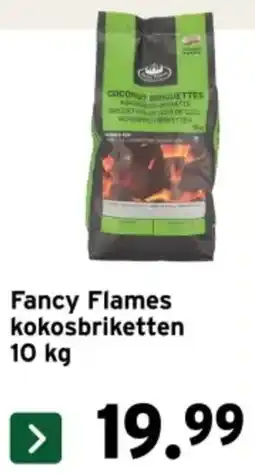 GAMMA Fancy Flames kokosbriketten aanbieding
