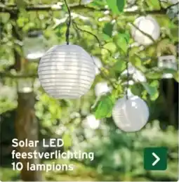 GAMMA Solar LED feestverlichting aanbieding