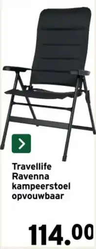 GAMMA Travellife Ravenna kampeerstoel opvouwbaar aanbieding