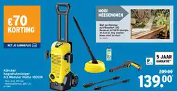 GAMMA Kärcher hogedrukreiniger K3 Modular Home 1600W aanbieding