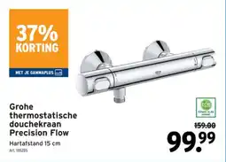 GAMMA Grohe thermostatische douchekraan Precision Flow aanbieding