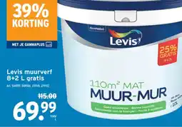 GAMMA Levis muurverf aanbieding