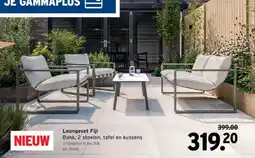 GAMMA Loungeset Fiji aanbieding