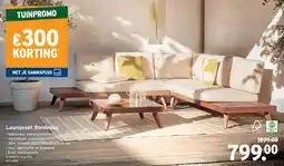 GAMMA Loungeset Bordeaux aanbieding