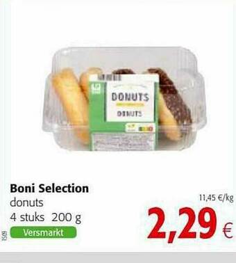 Colruyt Boni Selection Donuts aanbieding