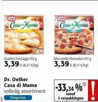 Colruyt Dr Oetker Casa Di Mama aanbieding