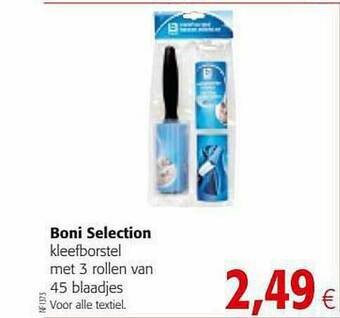Colruyt Boni Selection Kleefborstel aanbieding