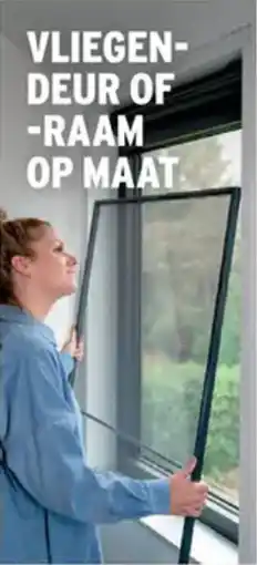 GAMMA Vliegendeur of raam op maat aanbieding