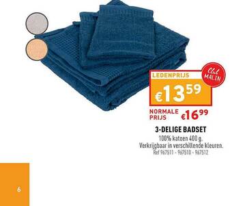 3 Delige Badset