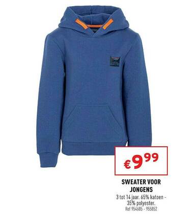 Trafic Sweater Voor Jongens aanbieding